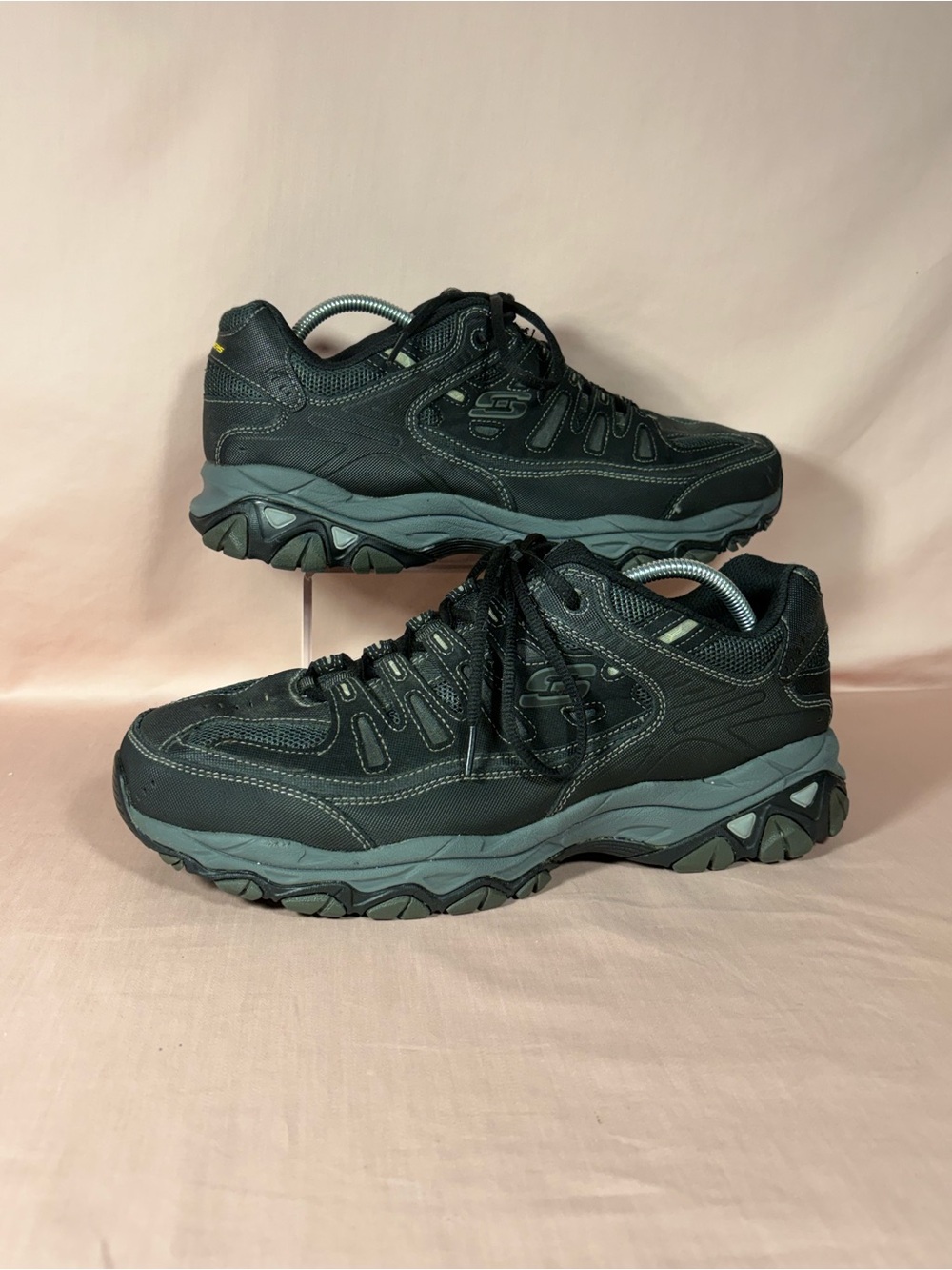 Skechers Athletics Afterburn Memory Fit Lace-Up Sneakers Men's Size 11.5 EWW